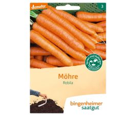 Wortel - Robila - zaadband - BIODYNAMISCH - 50% korting wegens verminderde kiemkracht